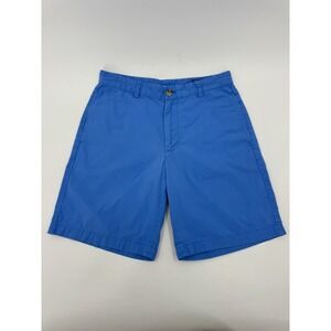 Vineyard Vines Golf Club Shorts, Men 30 Blue Chino Preppy Preowned